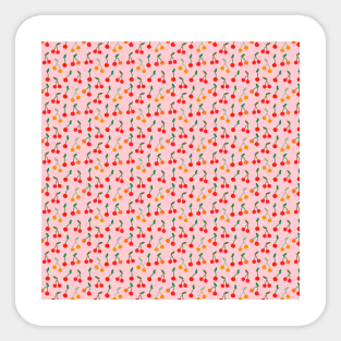 Cherry pattern Sticker